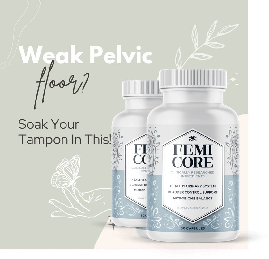 FemiCore natural bladder health supplement for women