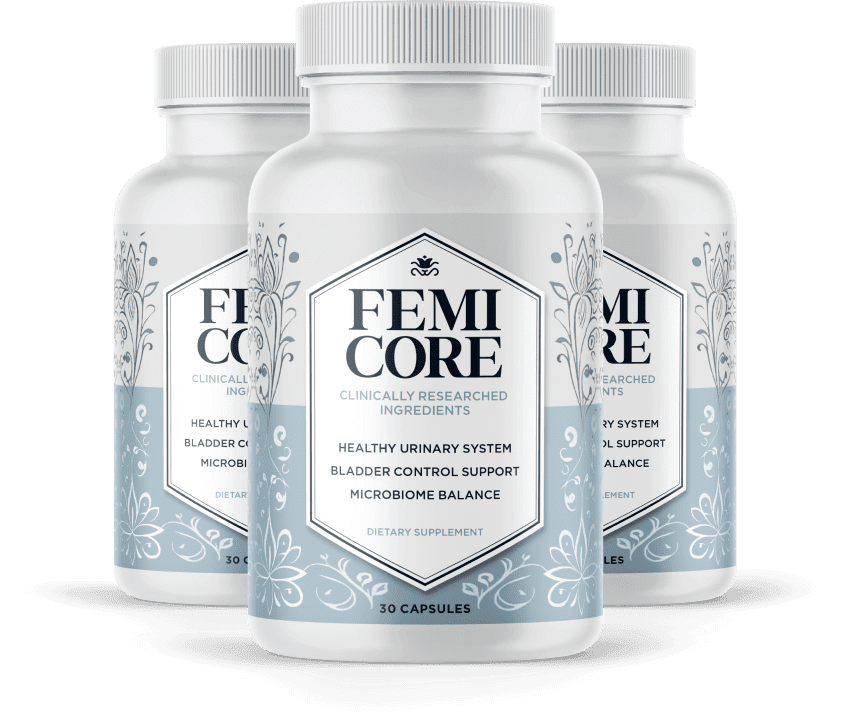 FemiCore 3 bottles — 90-day supply